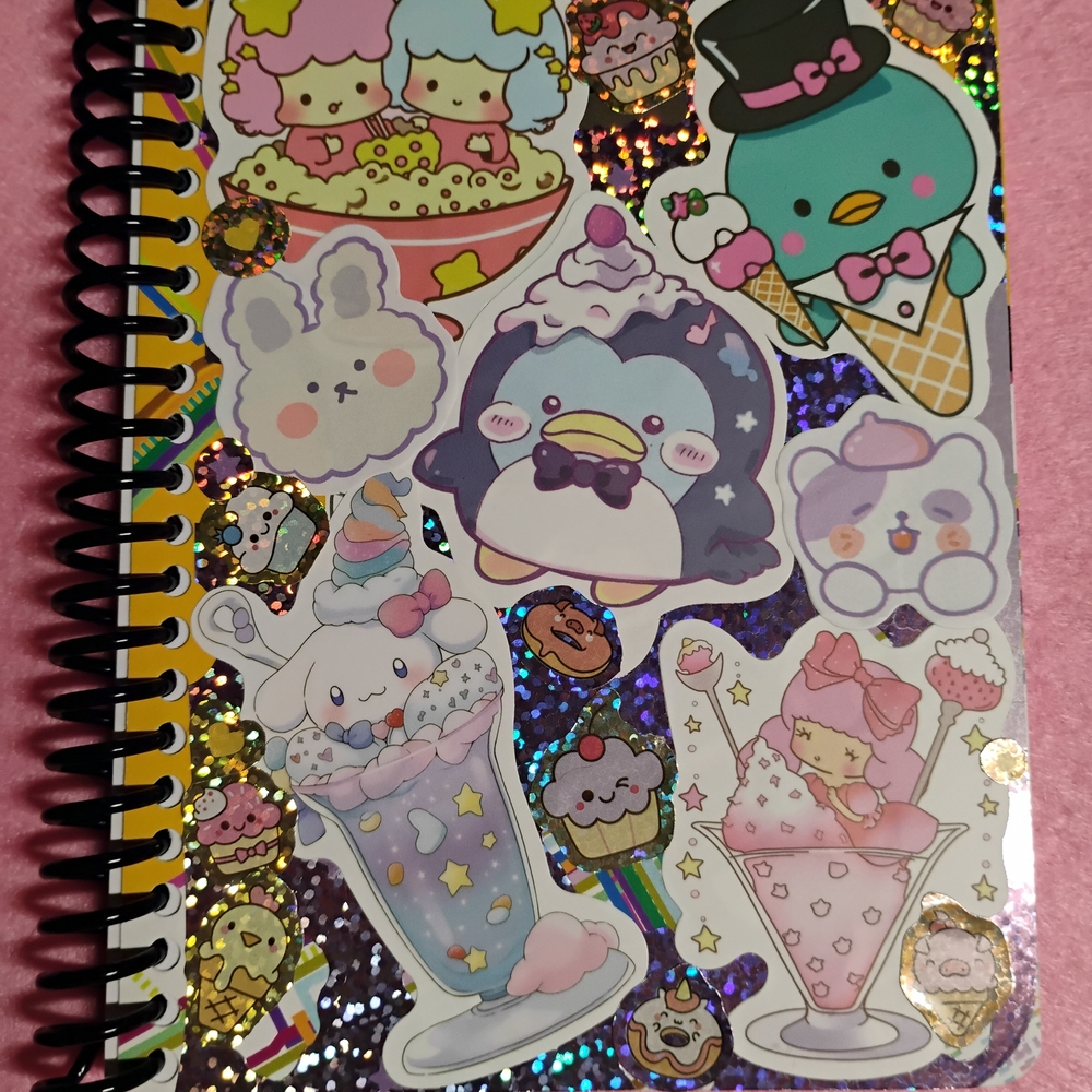 New Kawaii Sweets Spiral Journal